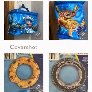 Skylanders carrying case 10wx7.5hx6d+2 pool floats 22-24” 🍪 🛞